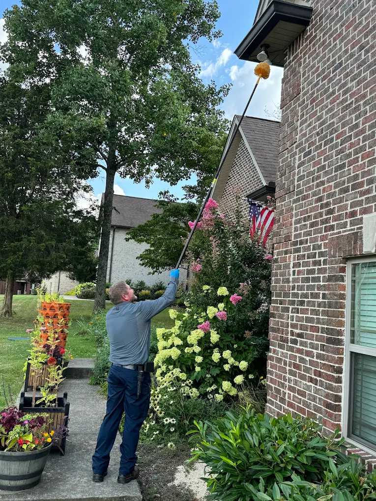 Professional pest control technician