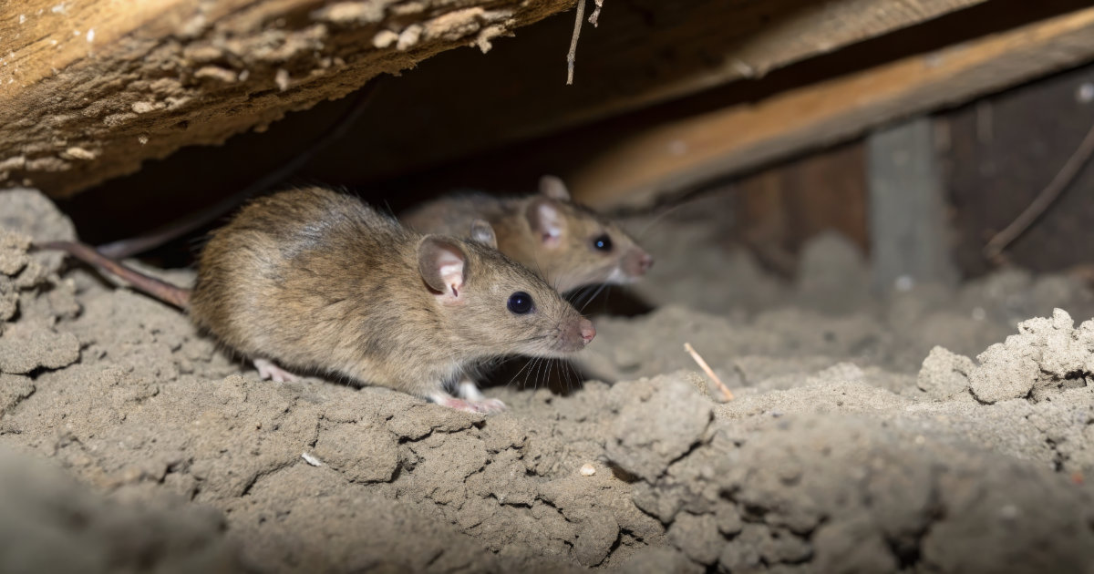 Rodents in the attic